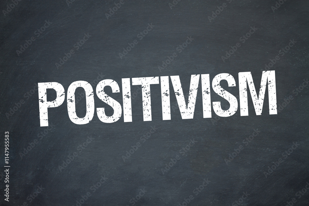 Obraz premium Positivism