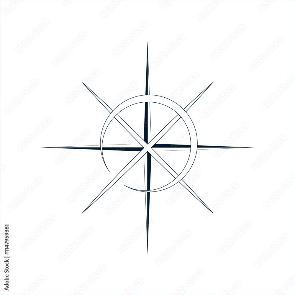 Wind Rose. Compass. The concept of traveling. Vector illustration. Banner with world map
Wind Rose. Compass. The concept of traveling. Vector illustration. Banner with world map