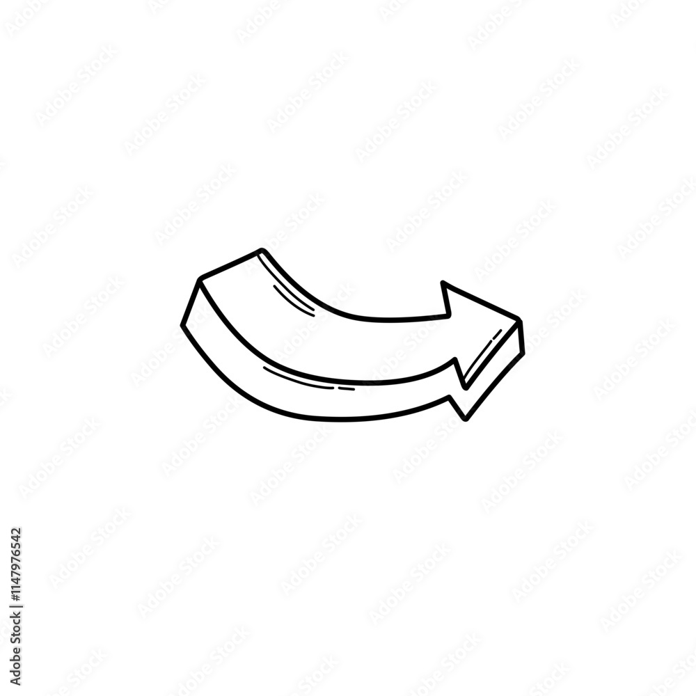 right arrow sketch right arrow sketch