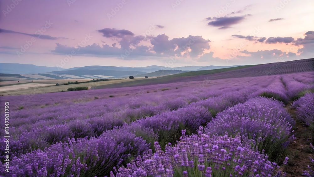 Fototapeta premium lavender field in region