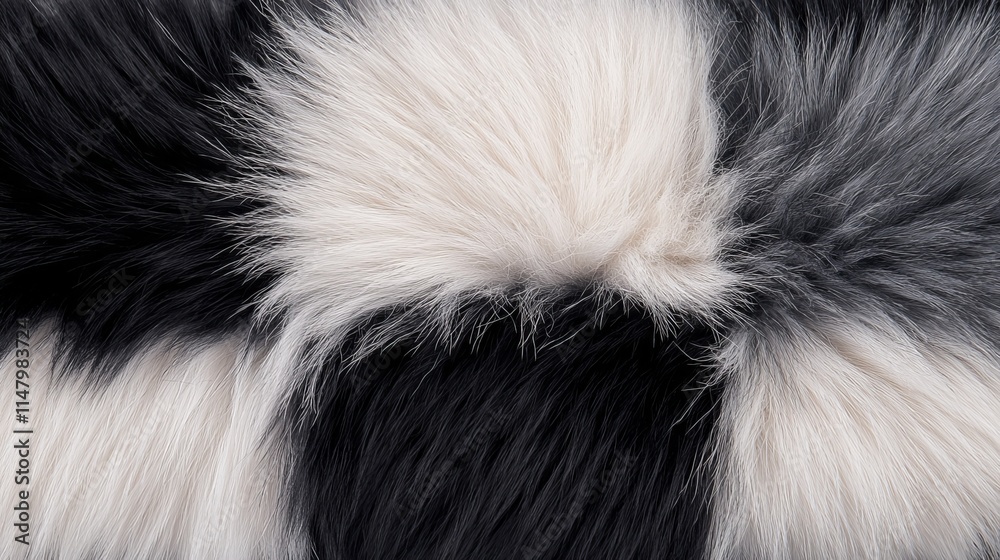Abstract Black and White Fur Texture Background (1) Abstract Black and White Fur Texture Background (1)
