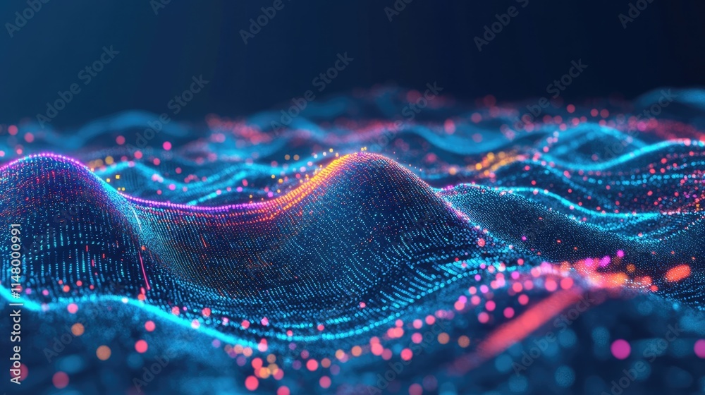 Abstract Digital Landscape: A mesmerizing, digital landscape with vibrant colors and intricate patterns. It's a captivating fusion of technology and art, perfect for representing innovation, progress. Abstract Digital Landscape: A mesmerizing, digital landscape with vibrant colors and intricate patterns. It's a captivating fusion of technology and art, perfect for representing innovation, progress.