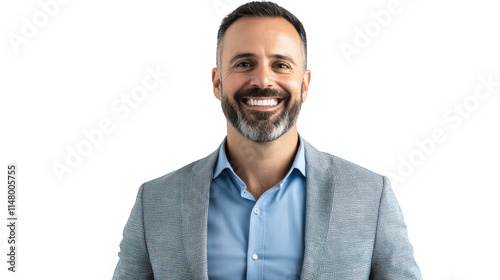 Confident Business Professional Smiling for Portrait