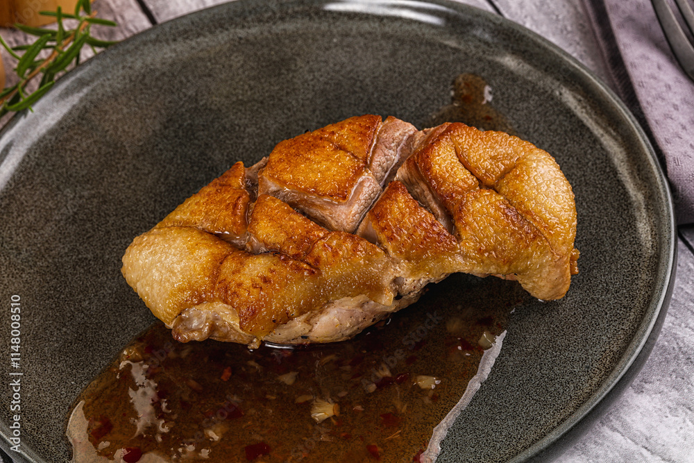 Delicous roasted duck breast fillet Delicous roasted duck breast fillet