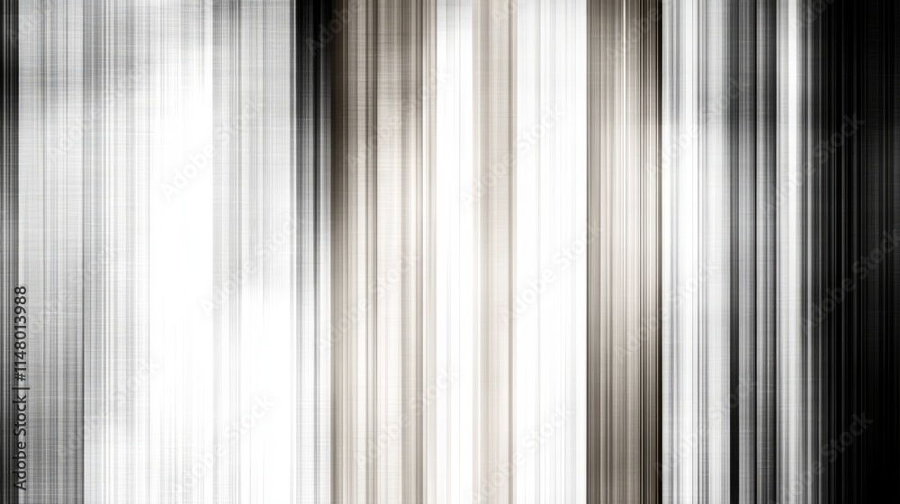 Obraz premium Abstract Vertical Lines in Shades of Gray and White