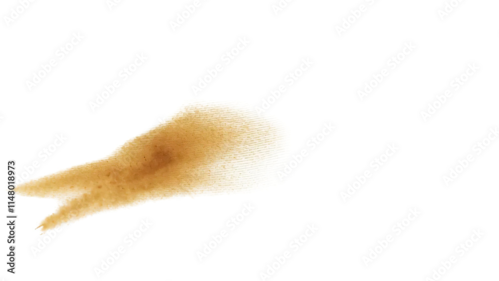 Sandstorm sand dust cloud flying small particles isolated on transparent background Sandstorm sand dust cloud flying small particles isolated on transparent background