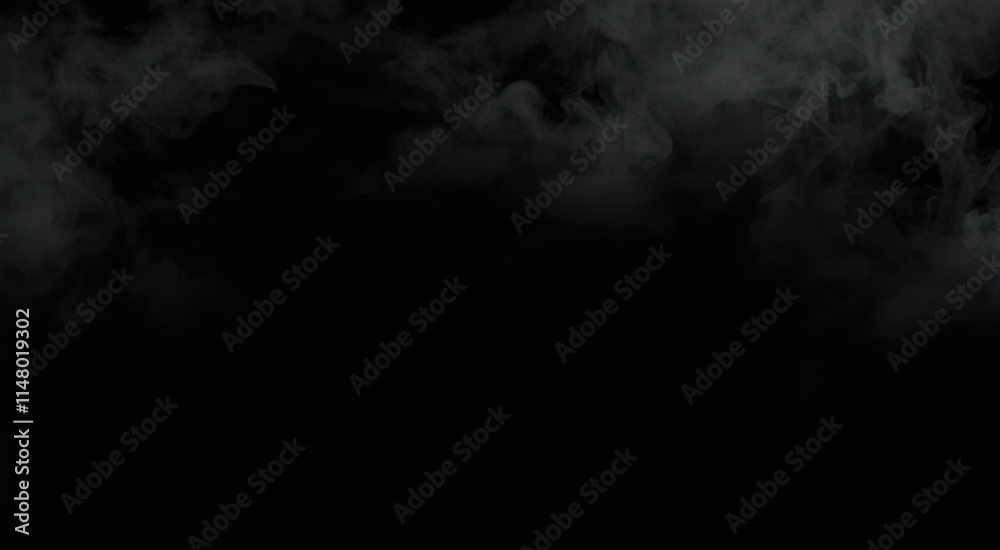 Smoke is rising from a black background with a black background Smoke is rising from a black background with a black background