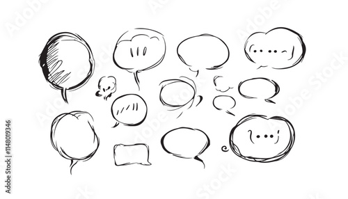 Decorative Text Balloons for Graphic Designers