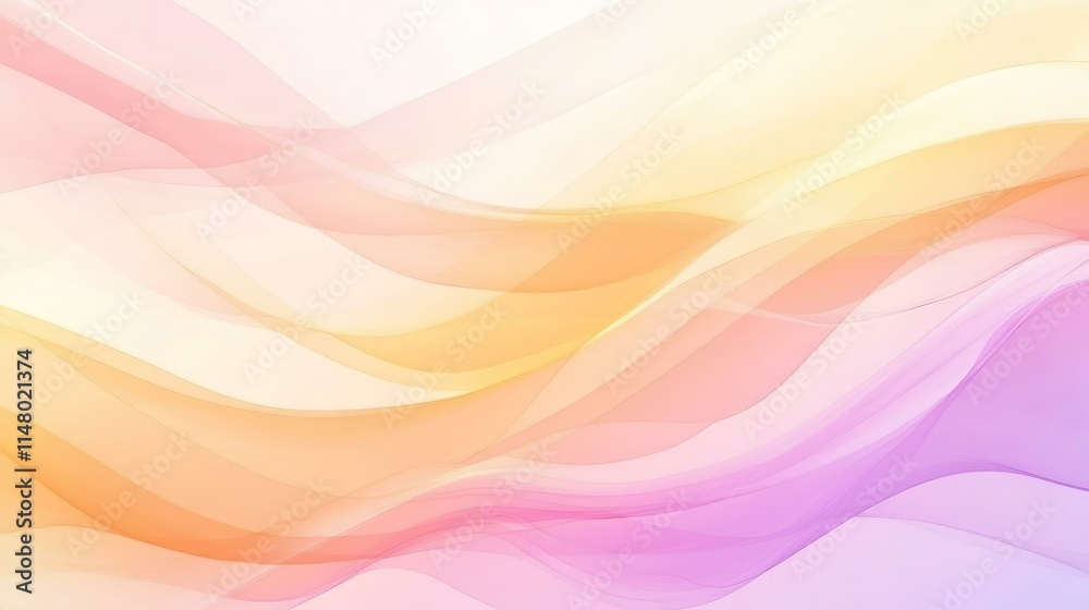 Abstract combination of pastel peach cream pink pastel orange and very pale purple solid color linear gradient background on the horizontal frame Abstract combination of pastel peach cream pink pastel orange and very pale purple solid color linear gradient background on the horizontal frame
