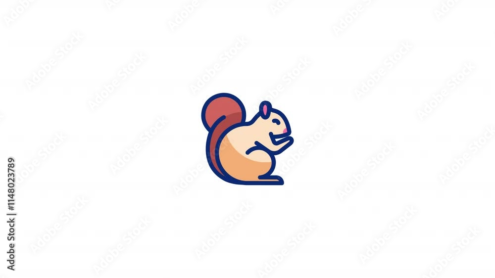 squirrel Animated Icon With Alpha squirrel Animated Icon With Alpha