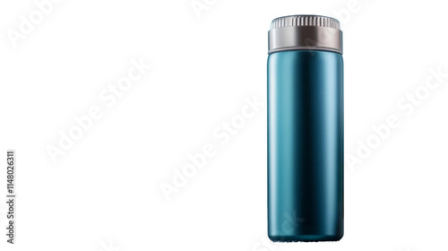 Thermos Bottle for Outdoor Adventures. Generative AI photo