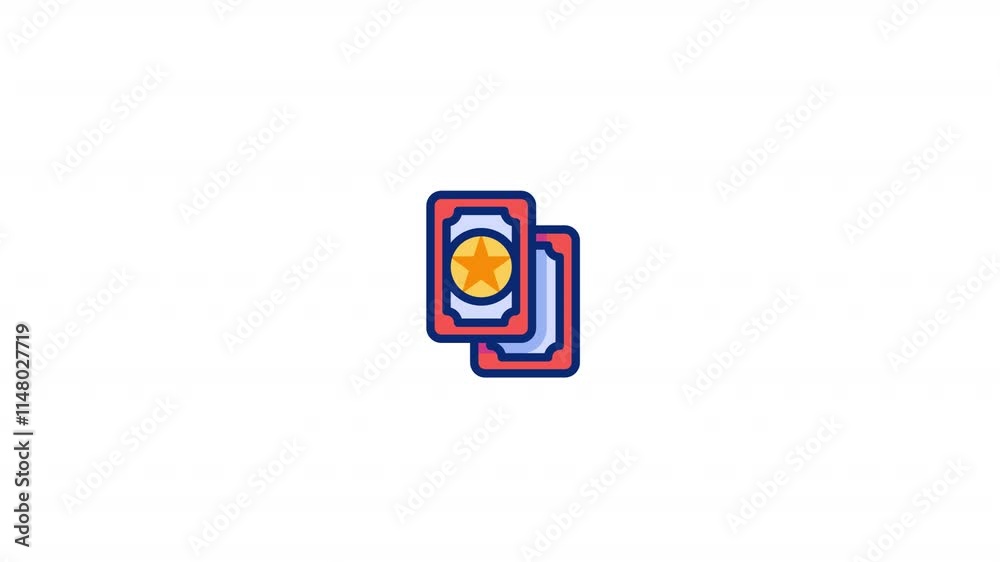 Tarot Animated Icon With Alpha Channel Tarot Animated Icon With Alpha Channel