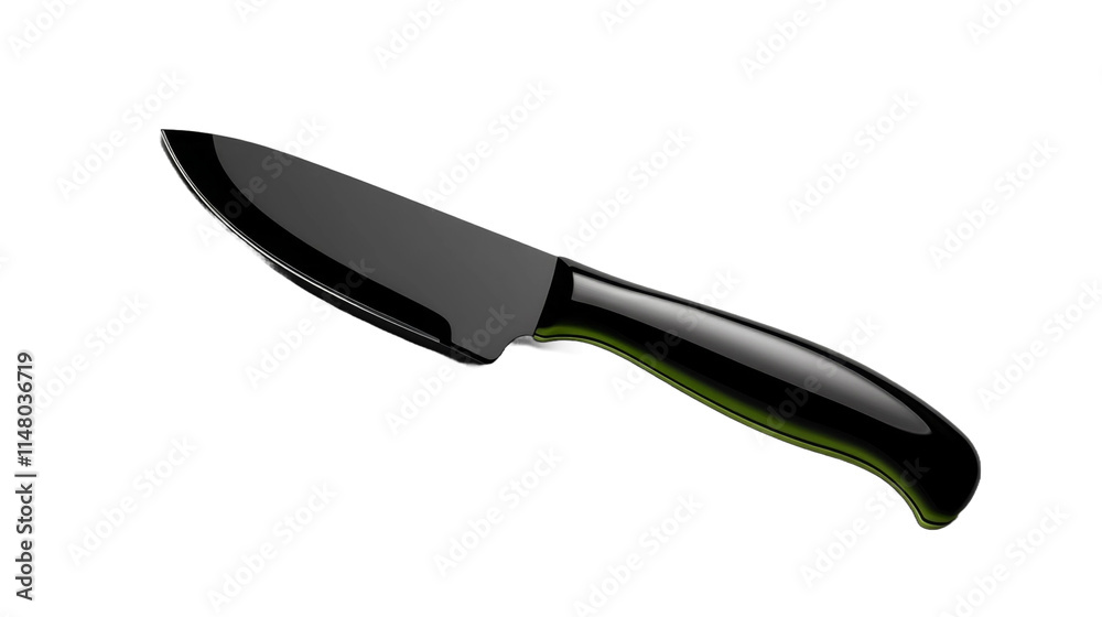 Fototapeta premium Sleek Electric Knife on White Background. Generative AI