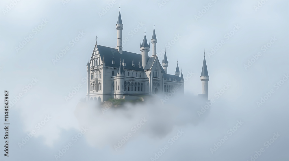 Obraz premium Magical Floating Castile