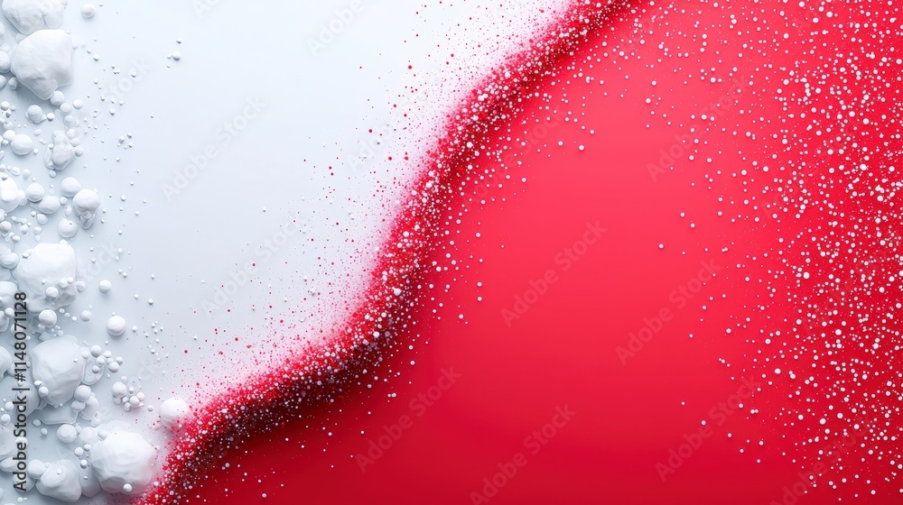 Abstract Red White Paint Splatter Background 4K Texture Abstract Red White Paint Splatter Background 4K Texture