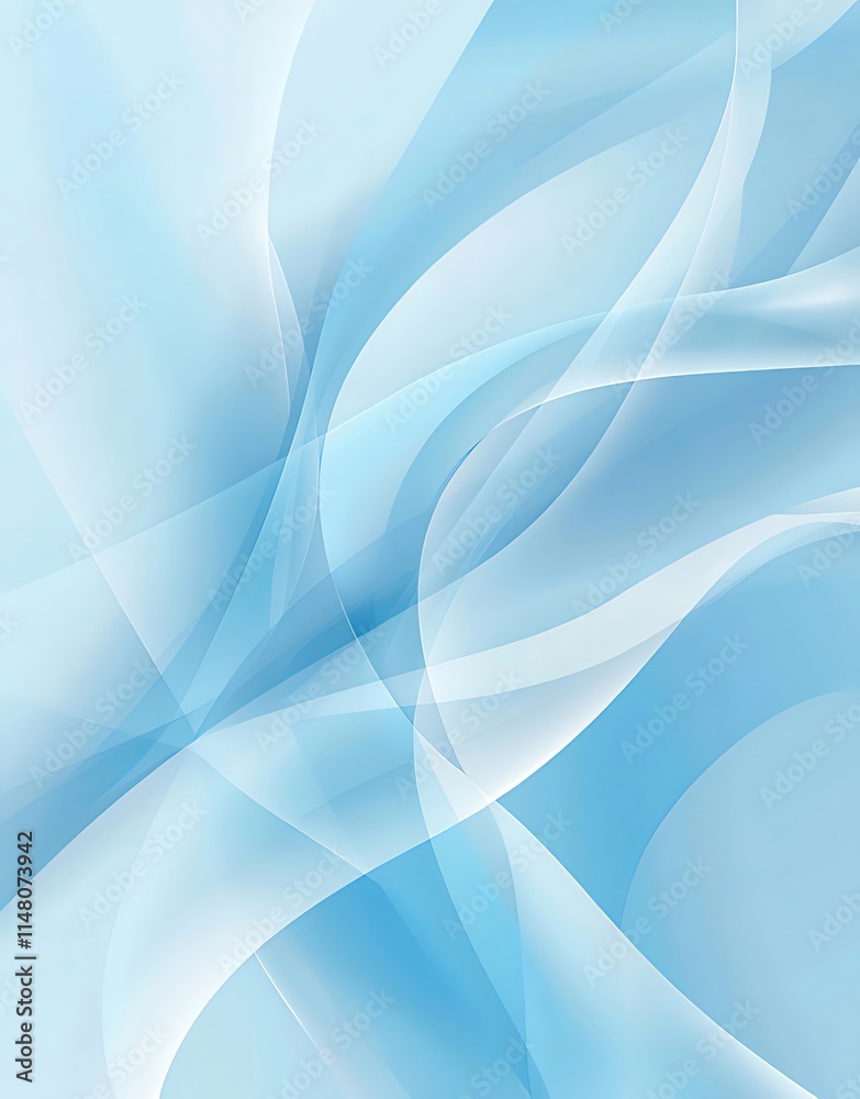 Abstract light blue wavy background design. Abstract light blue wavy background design.