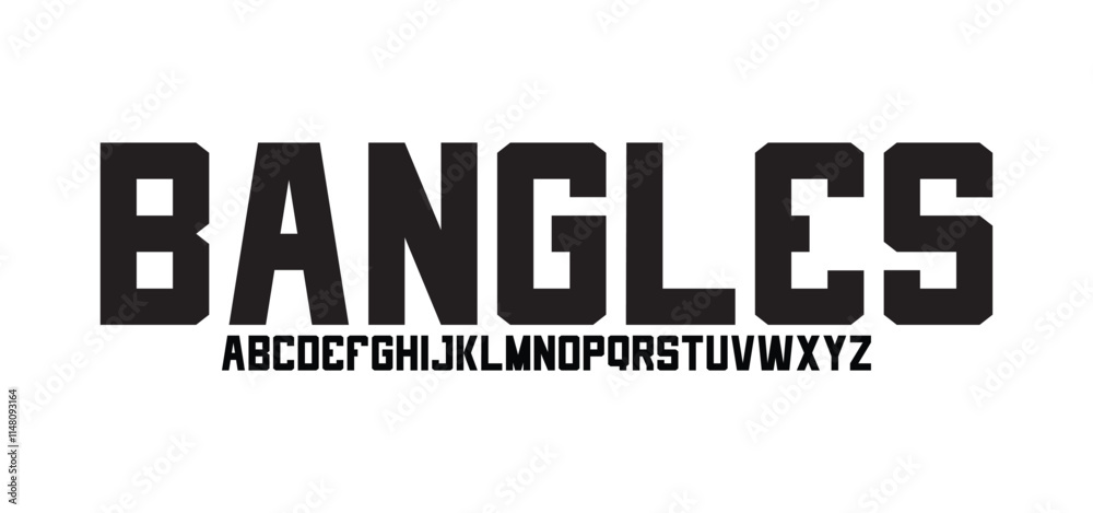 Bangles Modern minimal abstract alphabet fonts. Typography technology, electronic, movie, digital, music, future, logo creative font. Bangles Modern minimal abstract alphabet fonts. Typography technology, electronic, movie, digital, music, future, logo creative font.