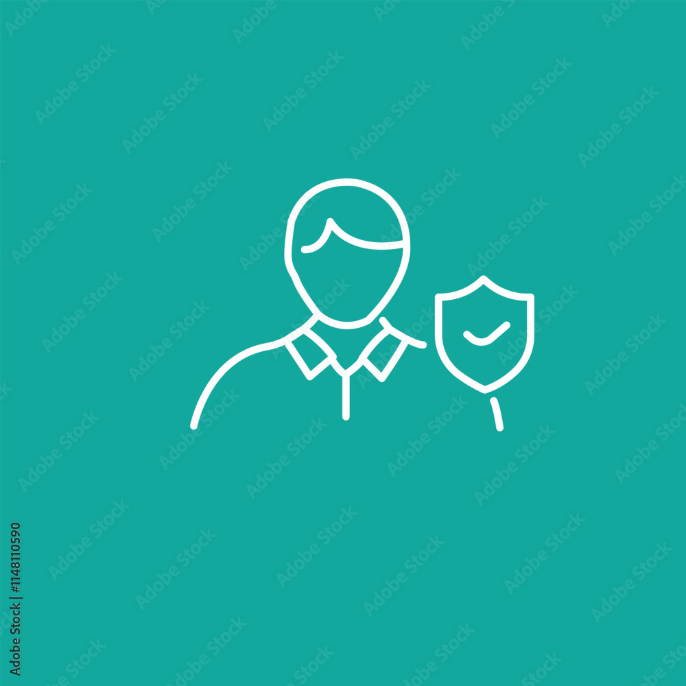 Safety, security, protection thin line icons. For website marketing design, logo, app, template, ui, etc. Vector illustration Safety, security, protection thin line icons. For website marketing design, logo, app, template, ui, etc. Vector illustration