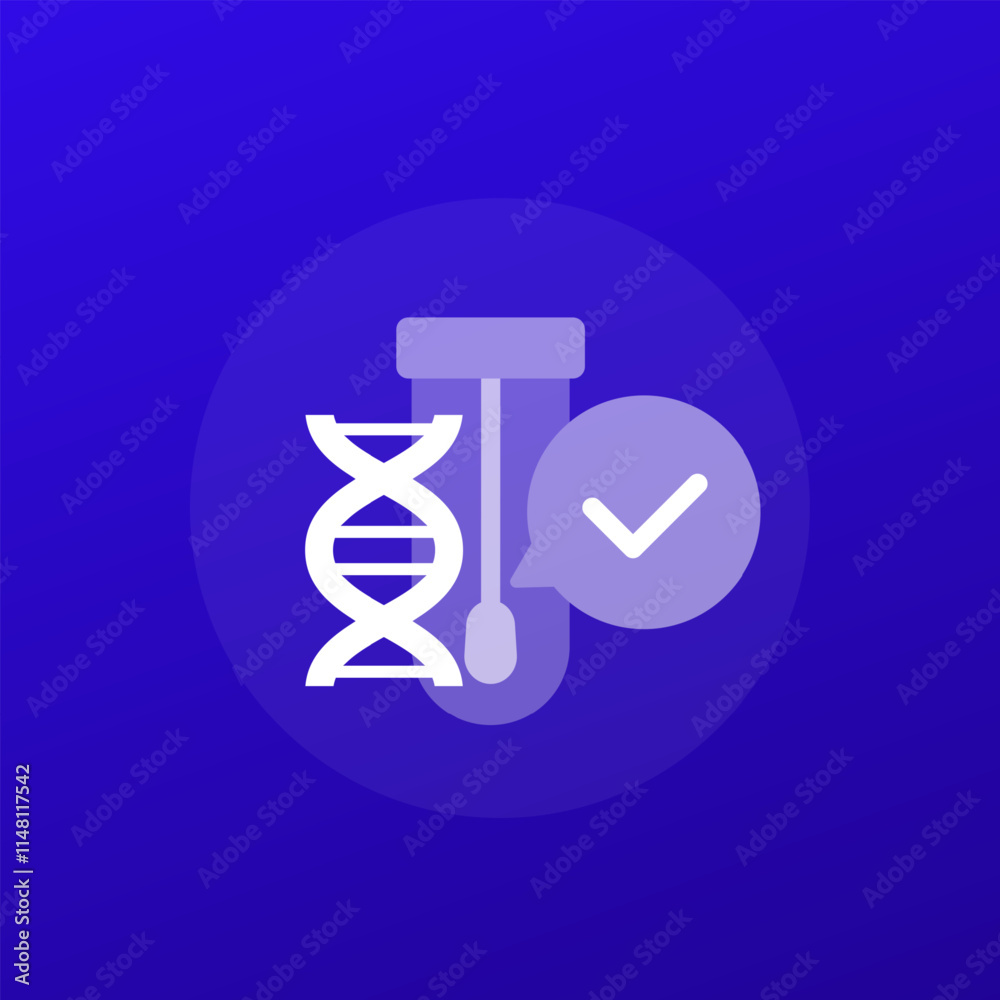 dna test icon, transparent design dna test icon, transparent design