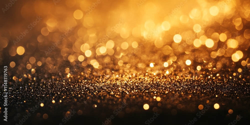 Gold glitter creates a captivating defocused texture background, perfect for a gold themed Christmas abstract backdrop. This gold glitter background adds a touch of elegance and shimmer to designs. Gold glitter creates a captivating defocused texture background, perfect for a gold themed Christmas abstract backdrop. This gold glitter background adds a touch of elegance and shimmer to designs.