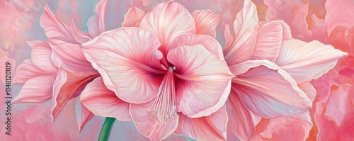 Amaryllis in pink