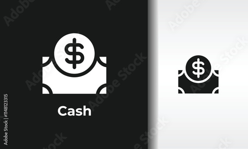Cash Vector, Icon Or Logo Sign Isolated Symbol Illustration