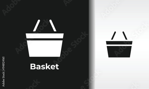 Baskket Vector, Icon Or Logo Sign Isolated Symbol Illustration