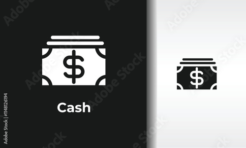 Cash Vector, Icon Or Logo Sign Isolated Symbol Illustration