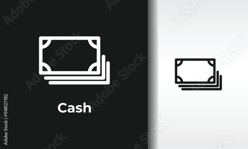 Cash Vector, Icon Or Logo Sign Isolated Symbol Illustration