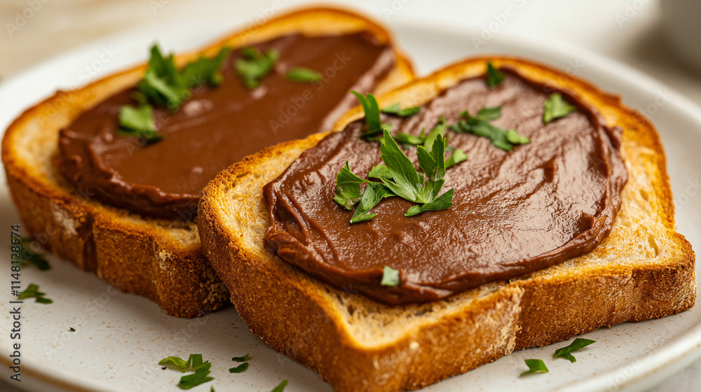 Vegemite on Perfectly Toasted Bread Isolated on Transparent Background - Iconic Australian Spread for Food Photography and Culinary Design Vegemite on Perfectly Toasted Bread Isolated on Transparent Background - Iconic Australian Spread for Food Photography and Culinary Design
