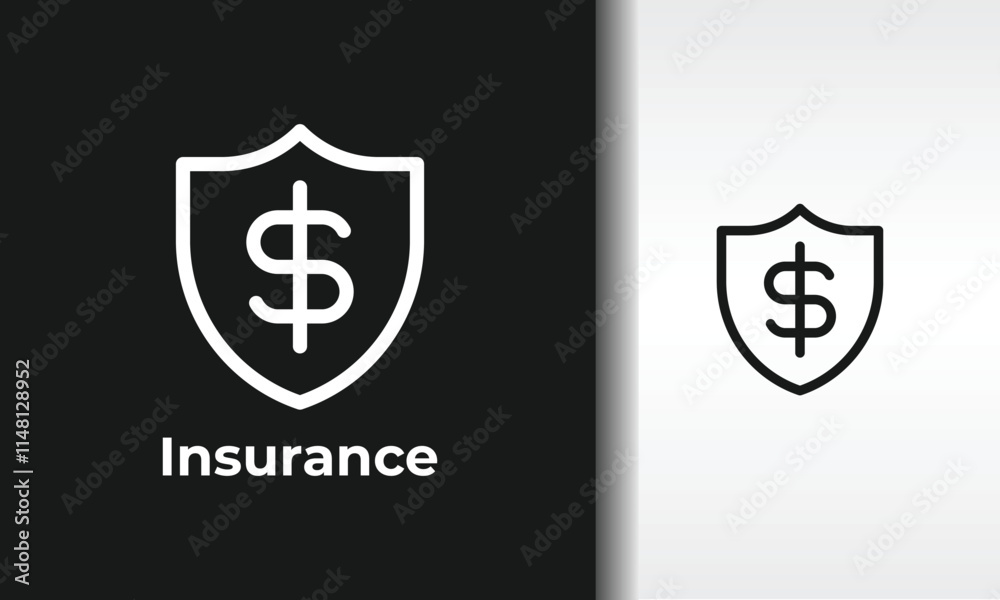 Insurance Vector, Icon Or Logo Sign Isolated Symbol Illustration Insurance Vector, Icon Or Logo Sign Isolated Symbol Illustration