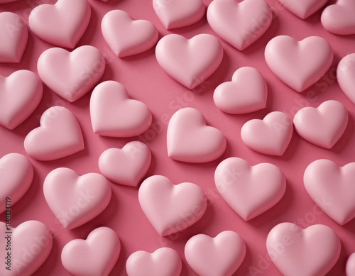 heart shaped candies