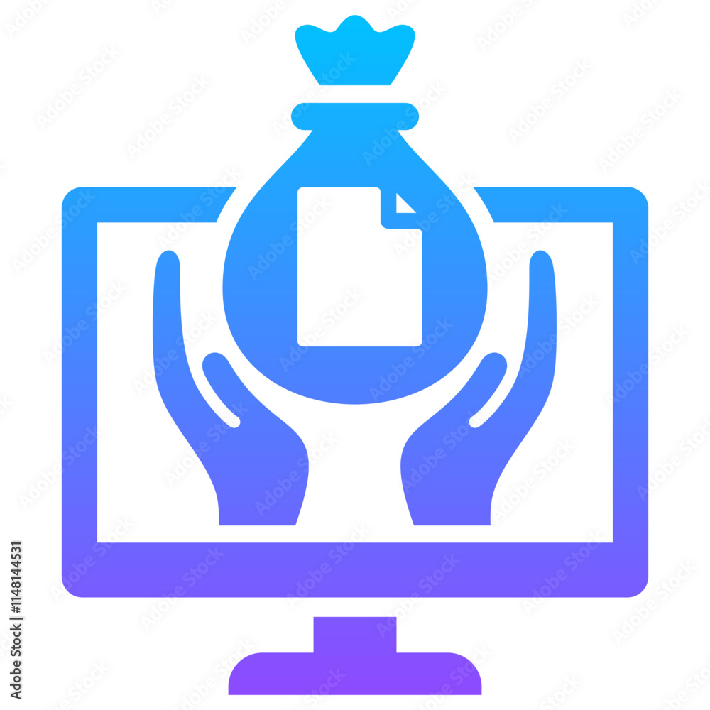 Document Management Icon Document Management Icon