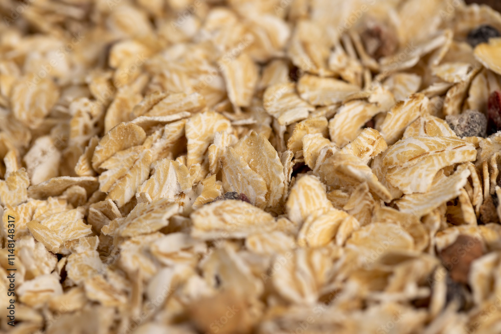 oatmeal porridge during cooking for eating oatmeal porridge during cooking for eating