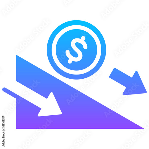 Deflation Icon