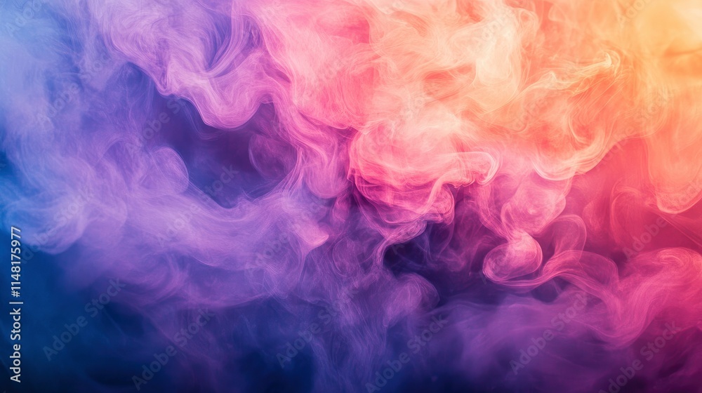 Fire smoke Hot and spicy background