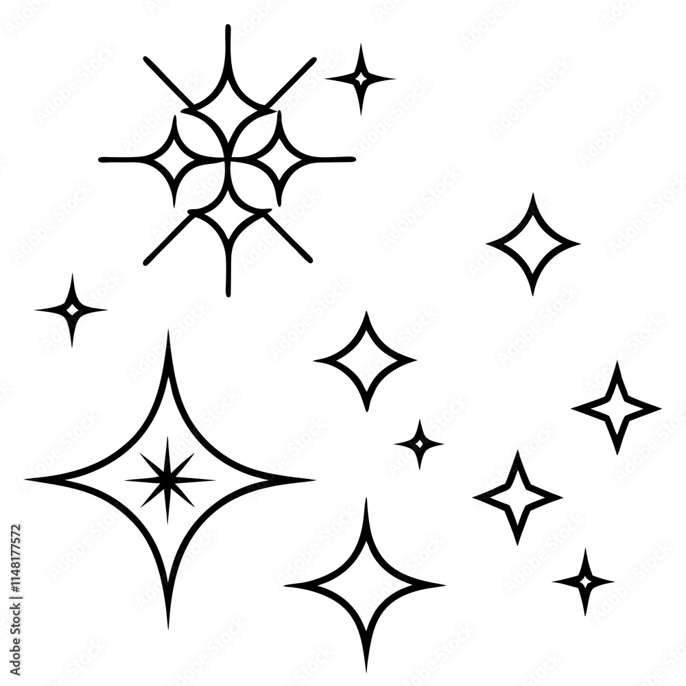 set of stars set of stars