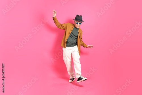Active Senior Man