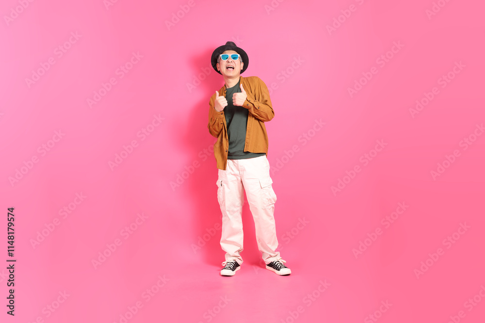 Active Senior Man