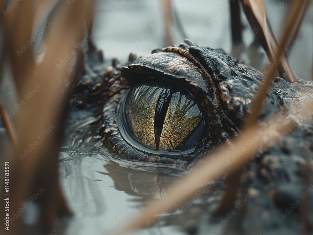 Crocodile Eye CloseUp Reptile, Water, Swamp, Nature, Wildlife, Predator, Danger, Stealth, Ambush, Te Crocodile Eye CloseUp Reptile, Water, Swamp, Nature, Wildlife, Predator, Danger, Stealth, Ambush, Te