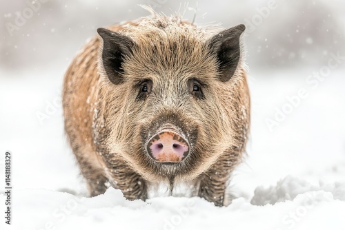 Wallpaper Mural A wildebeest mid-run isolated on a transparent background.. Beautiful simple AI generated image Torontodigital.ca