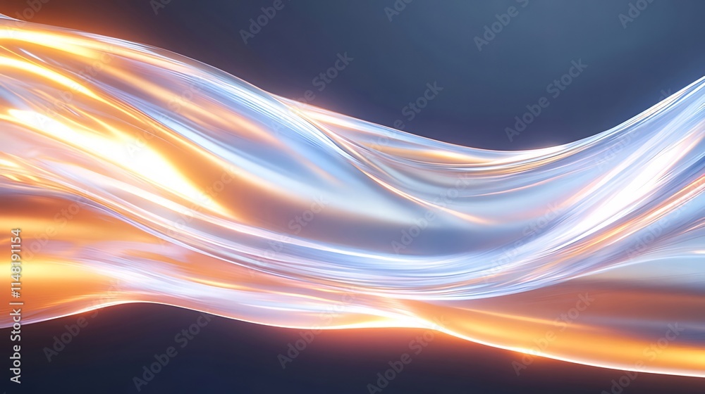 Abstract glowing wave of light and color. Abstract glowing wave of light and color.
