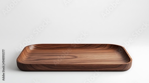 wooden tray with rounded corners 