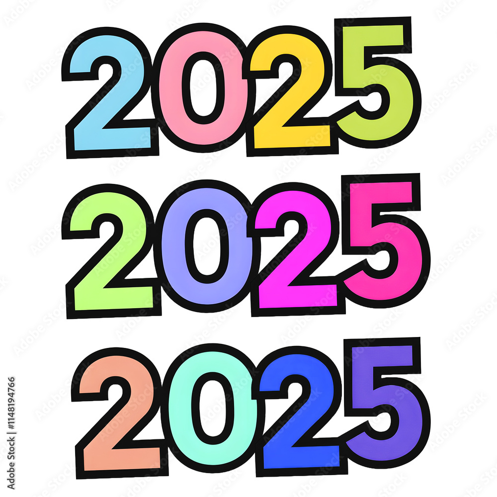 2025 Happy New Year PNG Background Collection 2025 Happy New Year PNG Background Collection