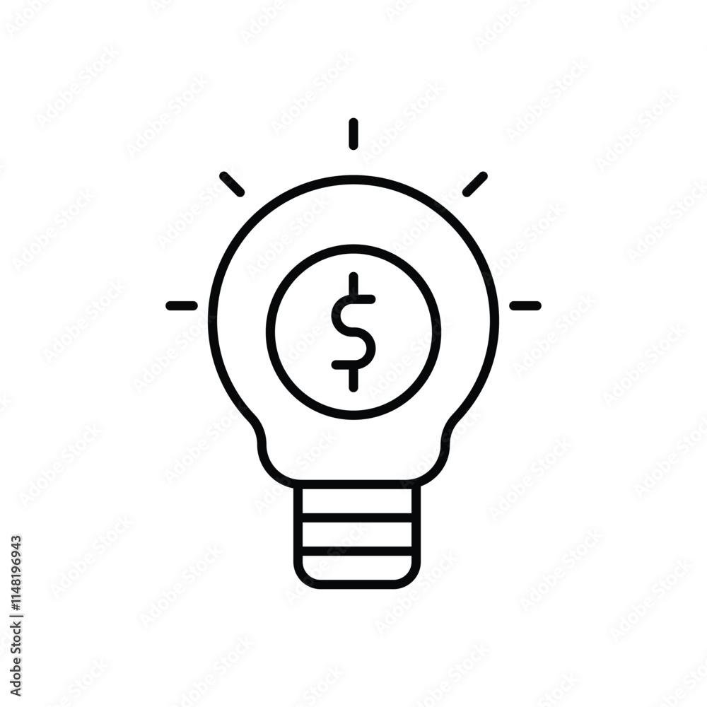 Business vector icon stock illustration Business vector icon stock illustration