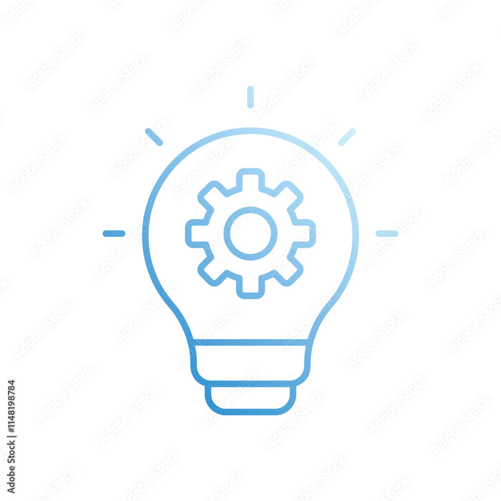 Research And Development vector icon stock illustration Research And Development vector icon stock illustration