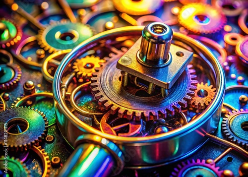 Wallpaper Mural Macro Photography of Binary Code Lock - Closeup Detail, Digital Security, Cyber Security, Data Protection, Password, Encryption, High Resolution Image,  Secret Code Torontodigital.ca