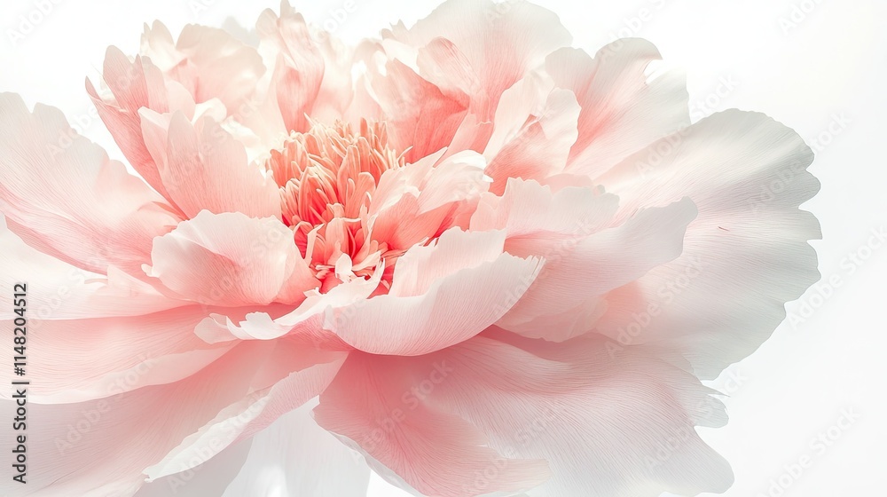 Soft Pink Flower in Delicate Blossom with Light Background, Capturing the Essence of Elegance and Serenity in Nature's Beautiful Creation Soft Pink Flower in Delicate Blossom with Light Background, Capturing the Essence of Elegance and Serenity in Nature's Beautiful Creation