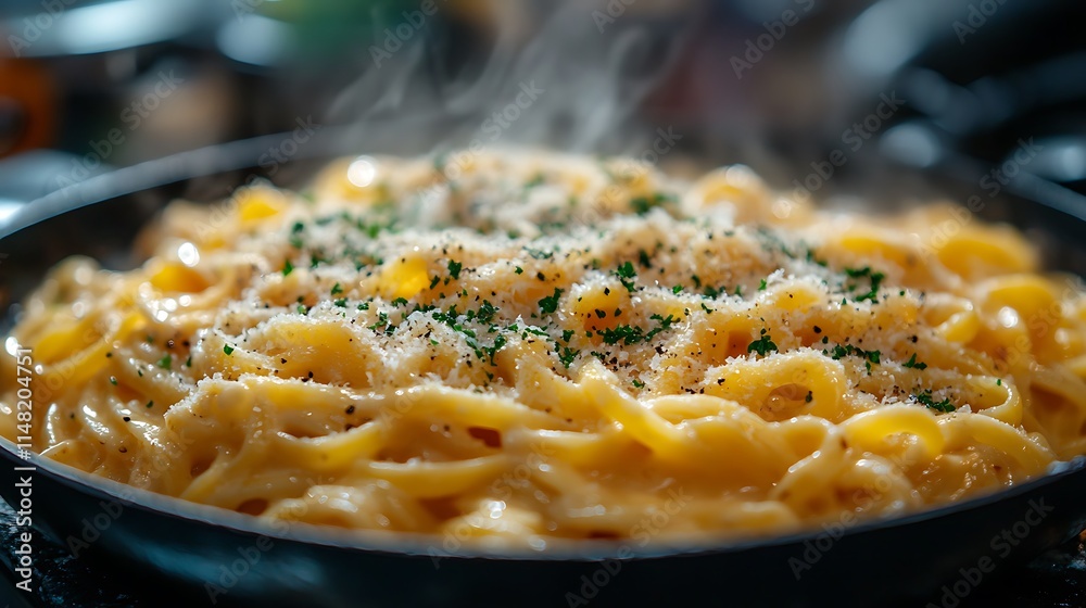 Creamy Cheese Pasta Dish with Fresh Herbs