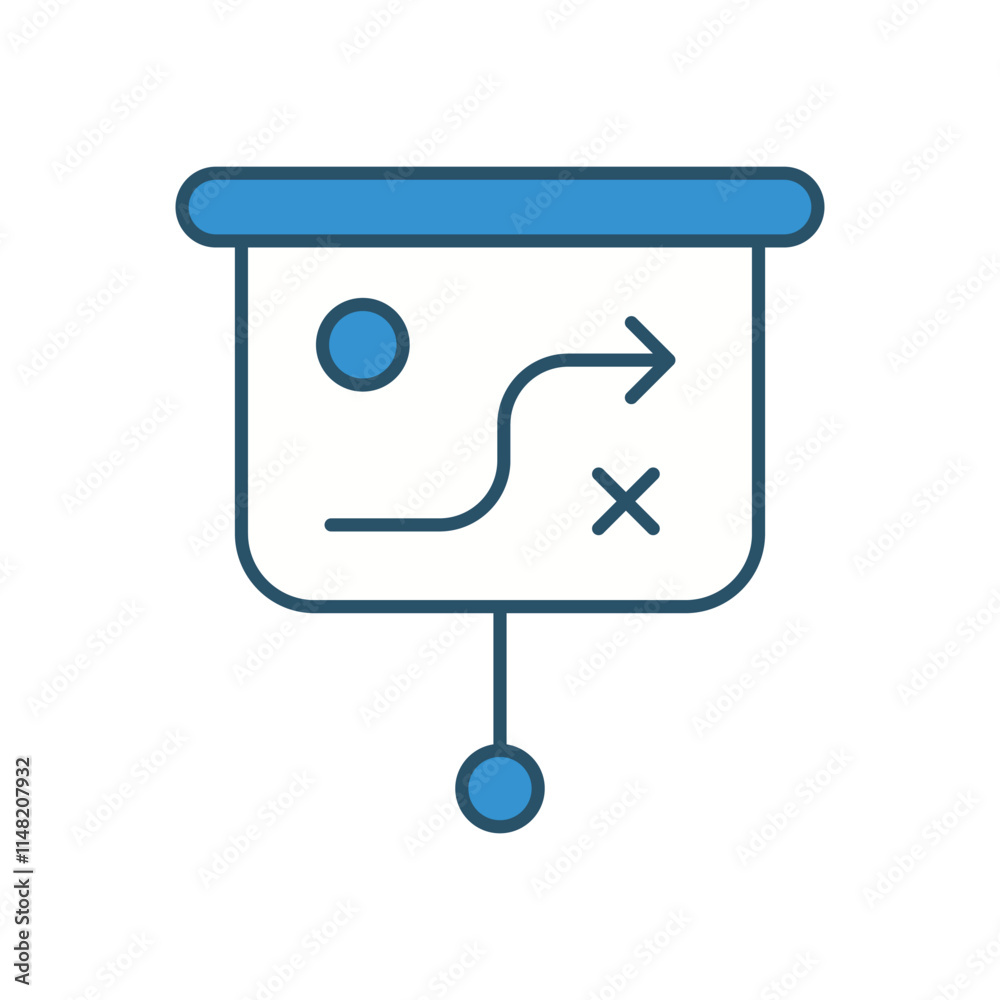 Opportunity  vector icon stock illustration